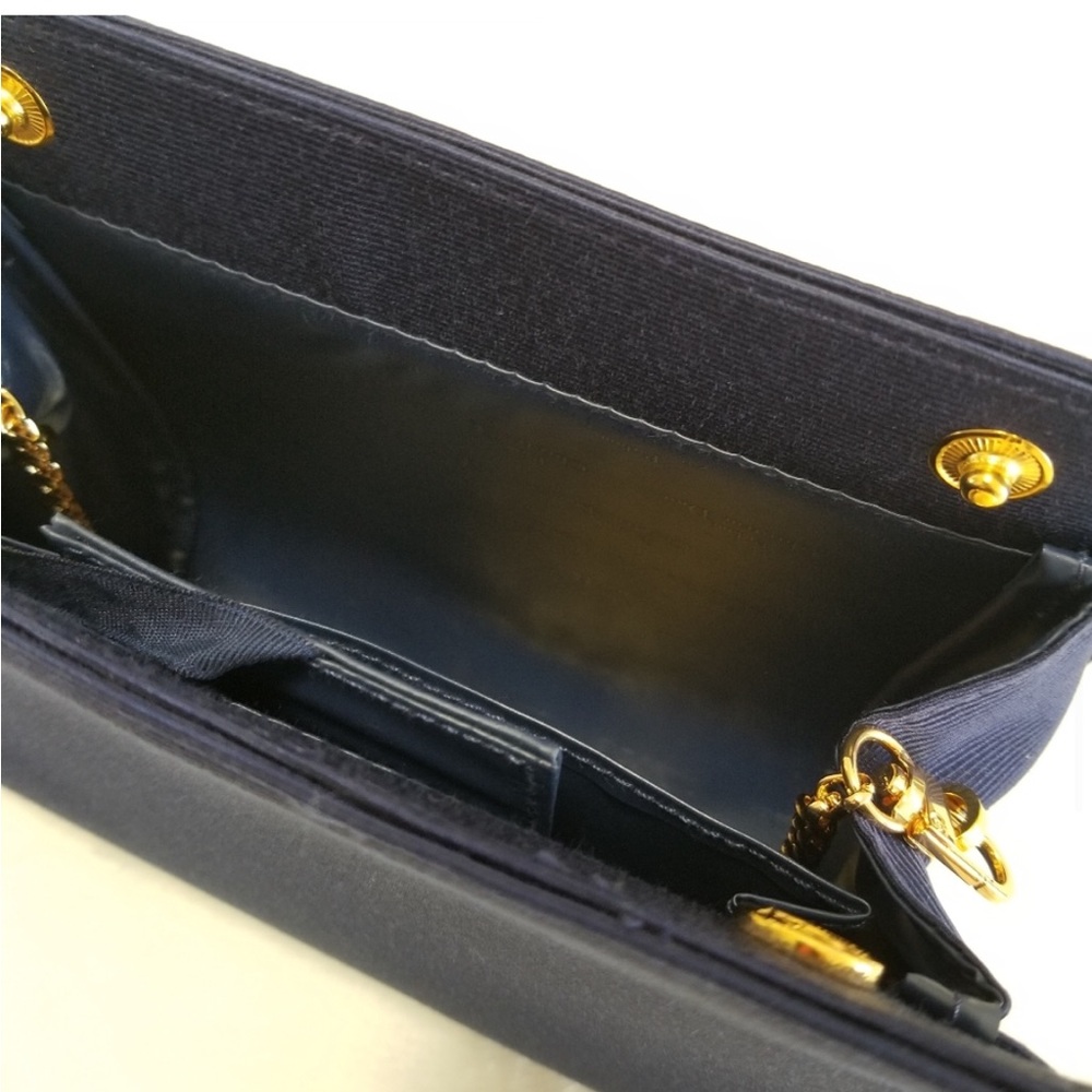 Vintage Christian Dior parfume Trousse de Toilette cosmetic clutch with chain. - Picture 7 of 7